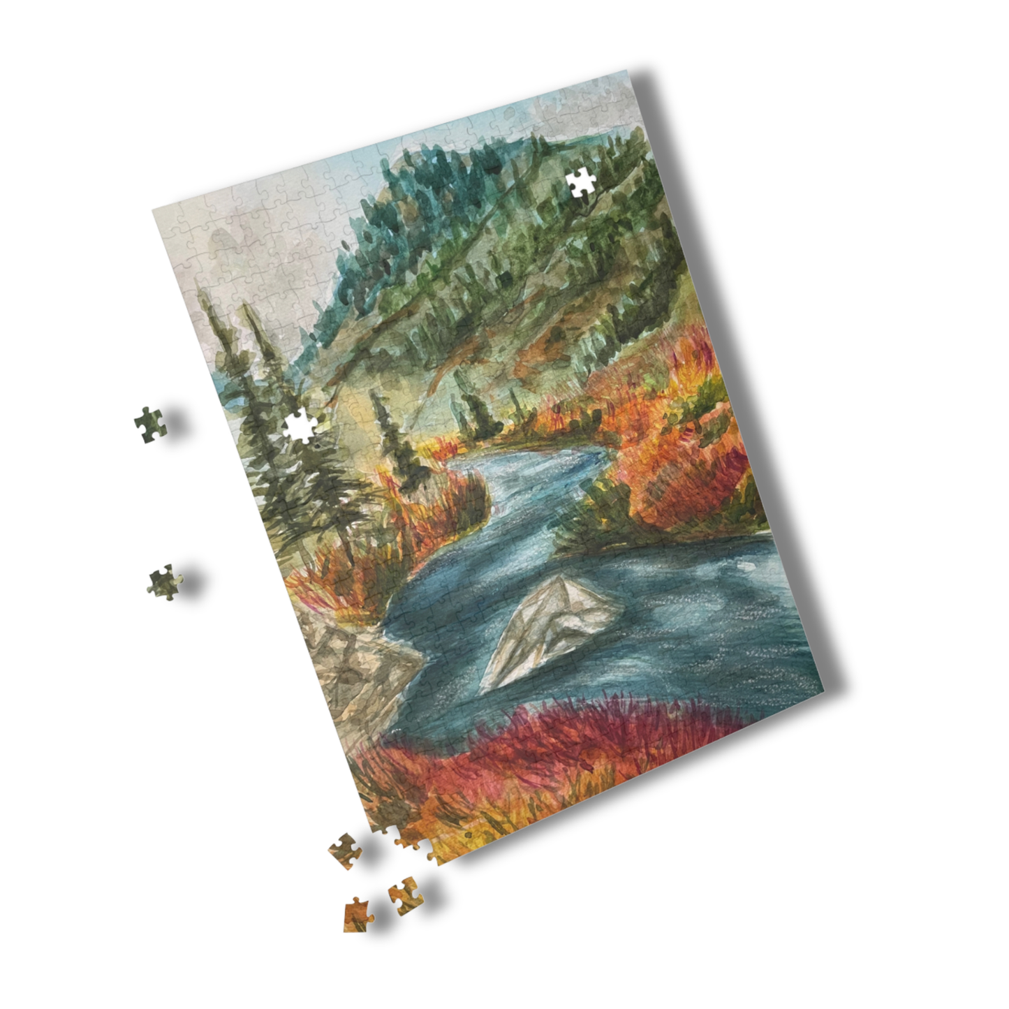 500 Piece Puzzle | Truckee River