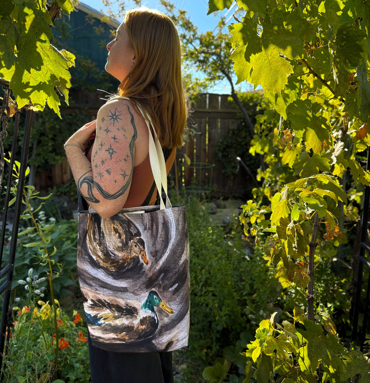 Mallard Duck Tote Bag