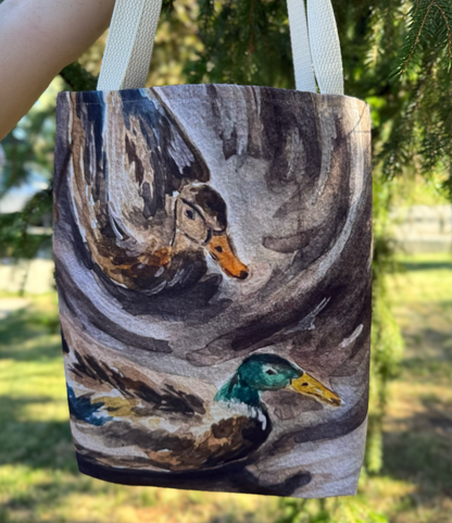 Mallard Duck Tote Bag