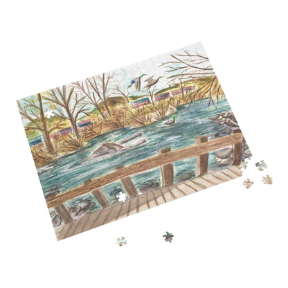 500 Piece Puzzle | Truckee River