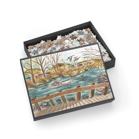 500 Piece Puzzle | Truckee River