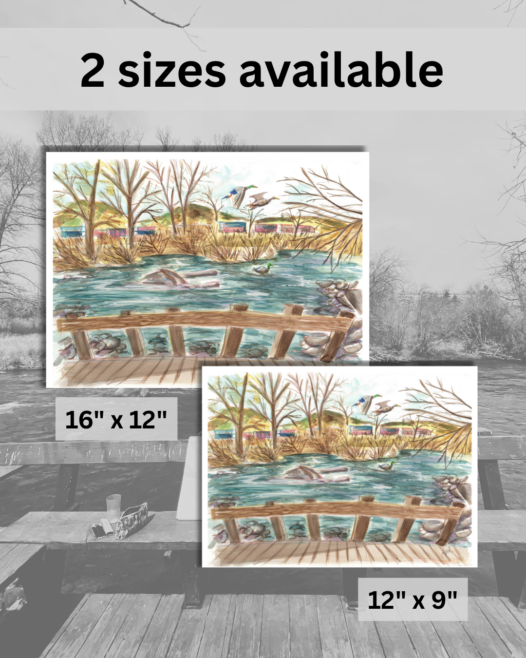 Truckee River - Print - Image 2